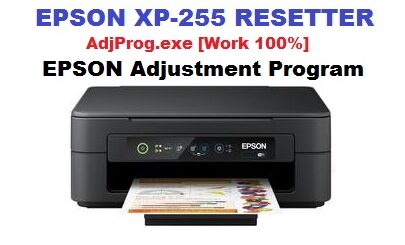 Epson XP-255 Resetter Adjustment Program download