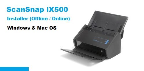 ScanSnap iX500 Installer Driver Windows 11