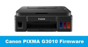 Canon PIXMA G3010 Firmware