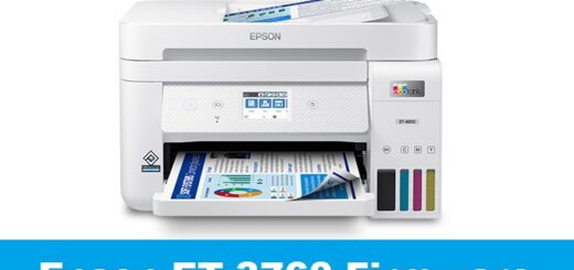 Epson EcoTank ET-3760 Firmware