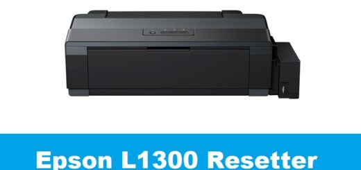 Epson L1300 Resetter Free Downloads