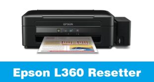 Epson L360 Resetter