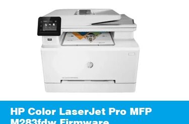 HP Color LaserJet Pro MFP M283fdw Firmware